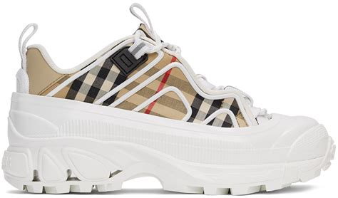 burberry white logo sneakers|burberry sneakers for females.